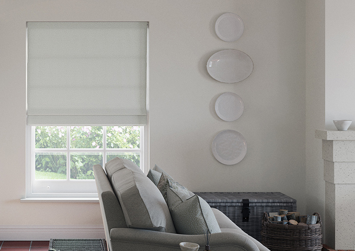 Calvert, Platinum - Twist&Fit Roman Blind - Image 3